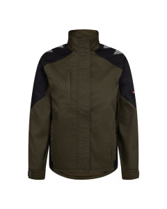 Engel Galaxy Work Jacket For Women with Stretch (1816-255) - Forest Green/Black