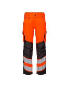 Engel Safety Light Women's Trousers (2543-319) - Hi-Vis Orange/Anthracite Grey