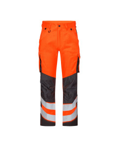 Engel Safety Light Trousers (2545-319) - Hi-Vis Orange/Anthracite Grey