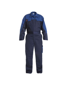 Engel Enterprise Heavyweight Boiler Suit Coverall (4600-785) - Navy/Azure