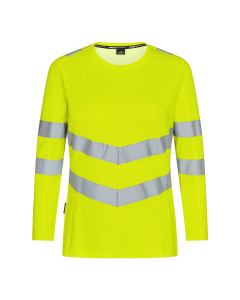 Engel Safety Women's Long-Sleeved T-Shirt (9543-182) - Hi-Vis Yellow
