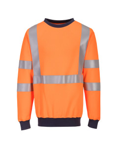 Portwest FR703 Flame Resistant RIS Sweatshirt - (Orange)