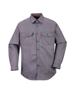 Portwest FR89 Bizflame 88/12 FR Shirt - (Grey)