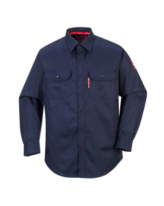 Portwest FR89 Bizflame 88/12 FR Shirt - (Navy)