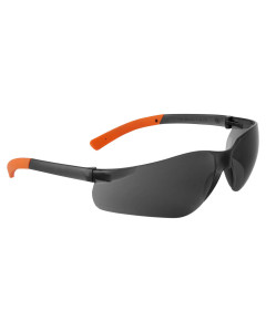 Portwest PW38 Pan View Spectacles - (Smoke/Orange)