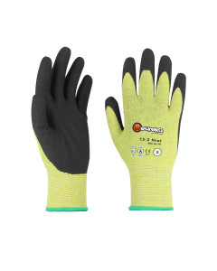 Tranemo RG0001 Flame Retardant Contact Gloves - Green/Black