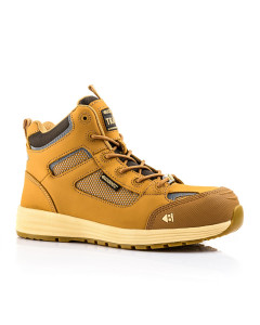 Buckbootz BAZHY Tradez Lightweight Safety Boot - S1 P HRO SRC ESD (Honey)