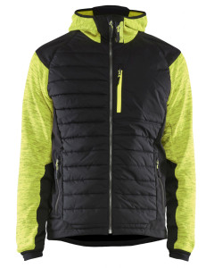 Blaklader 5930 Padded Hybrid Jacket (Vis Yellow / Black)