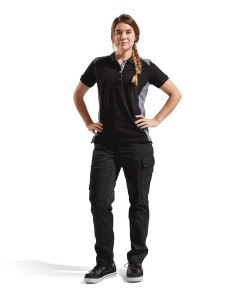 Blaklader 7104 Ladies Industry Trousers (Black)
