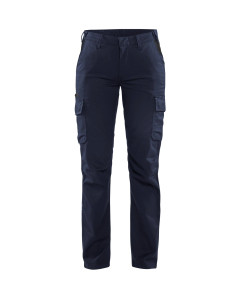 Blaklader 7144 Ladies Industry Trouser Stretch (Dark Navy/Black)