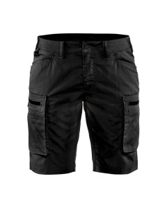 Blaklader 7149 Ladies Service Stretch Shorts (Black)