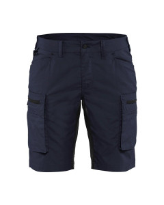 Blaklader 7149 Ladies Service Stretch Shorts (Dark Navy/Black)