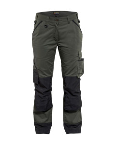 Blaklader 7154 Ladies Garden Trousers (Army Green / Black)