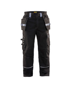 Blaklader 1461 Flame Retardant Craftsman Trousers (Black / Grey)