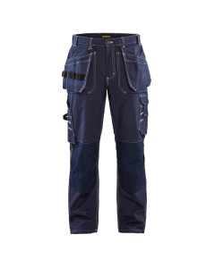 Blaklader 1530 Heavy Duty Craftsman Trousers - 100% Cotton Twill - Navy Blue