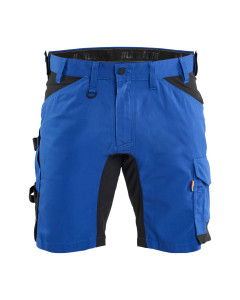 Blaklader 1753 Craftsman Shorts Stretch - Cornflower Blue/Black