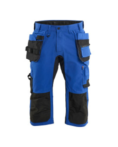 Dassy 250067 Cosmic Work Shorts - Azure Blue/Anthracite Grey