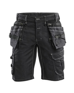 Blaklader 1992 Craftsman Work Shorts CORDURA® Denim Stretch X1900 (Black)