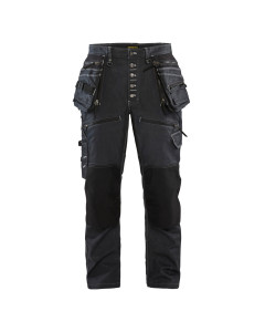 Blaklader X1900 Craftsman Stretch Trousers Denim/Cordura (Navy Blue/Black) X1999