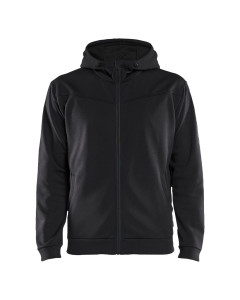Blaklader 3363 Hoodie With Full Zipper (Black/Dark Grey)