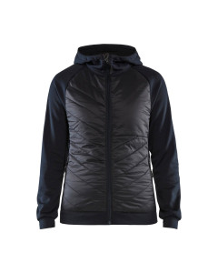Blaklader 3464 Womens Hybrid Sweater Work Jacket (Dark Navy/Black)