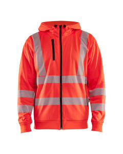 Blaklader 3565 Hi-Vis Hoodie Full-Zip - Rail Spec - Orange