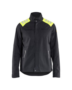 Blaklader 4407 Inherent Flame Resistant Jacket - Black/Hi-Vis Yellow