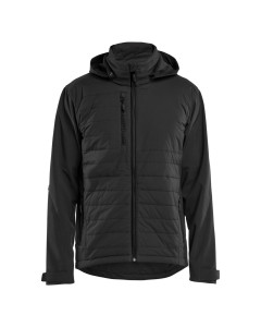 Blaklader 4743 Quilted Hybrid Jacket - Black/Black