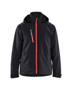 Apache Welland Waterproof Work Jacket (Black / Charcoal)