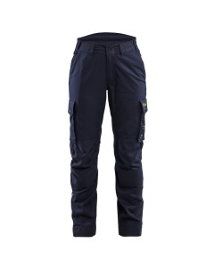 Blaklader 7107 Women's Inherent Trousers - Flame Retardant - Navy Blue