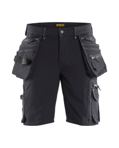 Blaklader 1988 Craftsman Shorts 4-way Stretch X1900 (Dark Grey/Black)