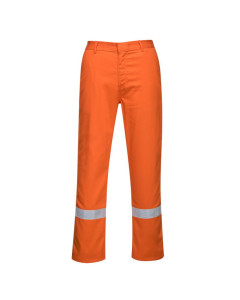 Portwest BZ14 Bizweld Iona Trousers - Flame Retardant (Orange) - Medium - SALE