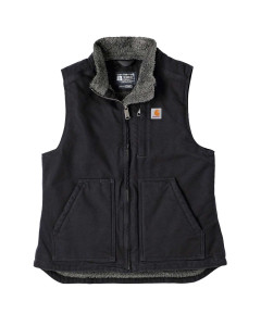 Carhartt 106433 Montana Rugged Flex Duck Insulated Vest - Shadow/Black
