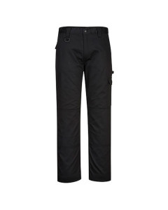 Portwest CD884 Super Work Trousers - Hardwearding Twill Fabric (Black) - 32" Waist - SALE