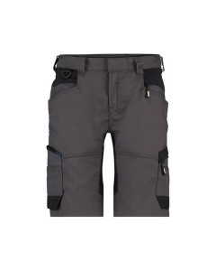 Dassy 250087 Axis Women Work Shorts With Stretch - Anthracite Grey/Black - UK 10 (EU36) - Regular Leg - SALE
