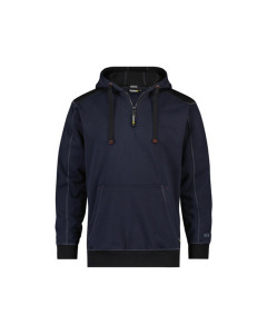 DASSY 300318 Indy Hooded Sweatshirt (Midnight Blue/Black) - Large - SALE