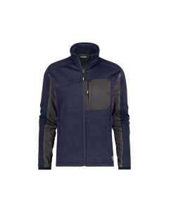 DASSY 300447 Convex Midlayer Jacket - Midnight Blue/Anthracite Grey - 2XL - SALE