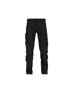 DASSY 200973 Helix Work Trousers With Stretch - Black - UK 36 (EU52) - Regular Leg - SALE