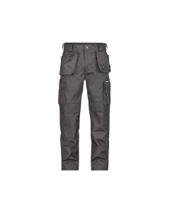 DASSY 200444 Oxford Trousers With Holster Pockets And Knee Pockets - Cement Grey - UK 33 (EU48) - Regular Leg - SALE