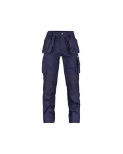 DASSY 200444 Oxford Trousers With Holster Pockets And Knee Pockets - Navy - UK 35 (EU50) - Regular Leg - SALE