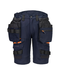 Portwest DX444 DX4 Holster Pocket Work Shorts | Black | TuffShop.co.uk