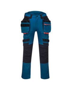 Portwest DX452 DX4 Women's Detachable Holster Pocket Trousers (Metro Blue) - 30" Waist - SALE