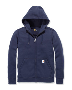Carhartt 102788 Clarksburg Zip Sweatshirt Hoodie - Female - Navy