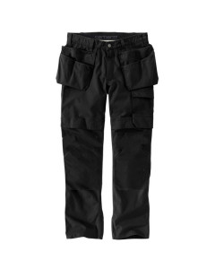 Carhartt 105070 Steel Cargo Multi-Pocket Work Trousers - Black - W30 L30 - SALE