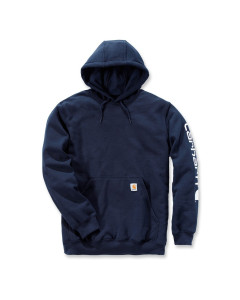 Carhartt K288 Sleeve Logo Hoodie Sweatshirt - Men's - New Navy