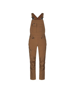 Engel X-Treme Stretch Bib And Brace Overall (3369-317) - Toffee Brown