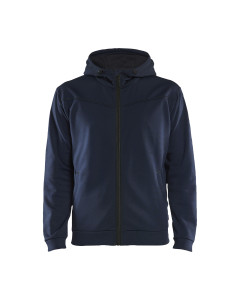 Blaklader 3363 Hoodie With Full Zipper - Navy