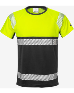 Fristads High Vis T-Shirt CL 1 7518 THV (Hi Vis Yellow/Black)