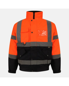 Tranemo 4835 CE-ME Jacket (Hi-Vis Orange/Navy) - XL - SALE