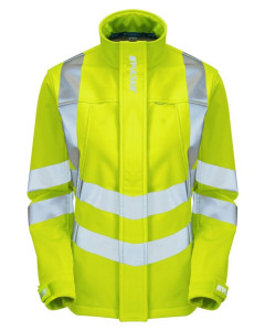 Pulsar P706 Ladies Hi Visibility Soft Shell Jacket (Hi Vis Yellow)